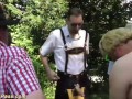 german outdoor lederhosen orgy