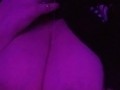 Cute Milf teases and drools on 36DDD breasts