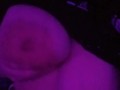 Cute Milf teases and drools on 36DDD breasts