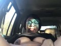 Fey Sinclair CAUGHT in the car