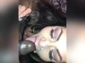 Smoking my vape while he’s cumming all over my face (part of the ending scene from new vid)