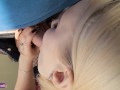 Girl Passionately And Juicy Blowjob To Roommate | View From The Girl's Face