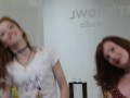 Two Redheads Have a Dance-off