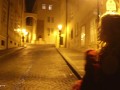 Walking in Prague at Night