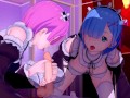 RE:ZERO REM AND RAM 3D HENTAI