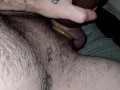 White Boy uses Ebony Pocket Pussy to get off