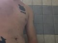 Young male masturbates and cums everywhere
