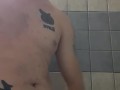 Young male masturbates and cums everywhere