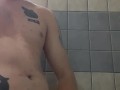 Young male masturbates and cums everywhere