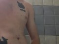 Young male masturbates and cums everywhere