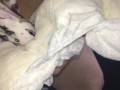 030 パンティをかぶせ、おもらししたおむつを巻き付けてオナニー！