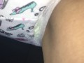 030 パンティをかぶせ、おもらししたおむつを巻き付けてオナニー！