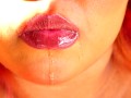 ASMR: Soft Moans and Spit Play