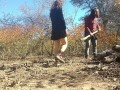 Sex Adventure: Sweet Teen Hard Fuck in the Forest