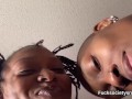 Double penetration masturbation “SLUTMAS” 