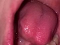 Mouth tour. Uvula and teeth