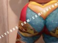 McDonalds Burger Tights Hugs Cami Creams Booty Clapping Bent Over Thick Thighs Shaking Ebony BBW Ass