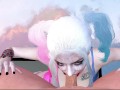 Harley Quinn Blowjob