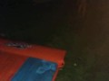 Naked dare w/ neighbor's wife backyard slide after her husband went to bed