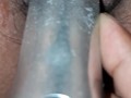 Sri Lanka girl Experiencing Pussy vaginal expansing toy