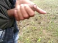 Indian masturbation in outdoor handjob sex