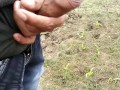 Indian masturbation in outdoor handjob sex