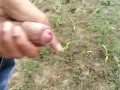 Indian masturbation in outdoor handjob sex