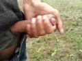 Indian masturbation in outdoor handjob sex