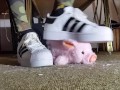 Toy Crushing with Adidas Superstar Sneaker (Trailer)
