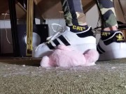Toy Crushing with Adidas Superstar Sneaker (Trailer)