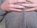 Cum Rub Lotion On My Tits