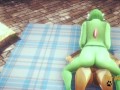 Pokemon Hentai - Gardevoir & Eevee Yiff 2:2