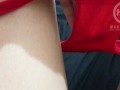 Soaking Wet Panties and Wet Clit Edging to Orgasm Contractions POV