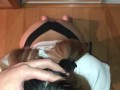 Tiny USC freshman girl has to give blowjob to join sorority