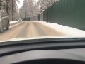 Risky taxi ride naked to Santa Claus