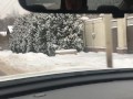 Risky taxi ride naked to Santa Claus