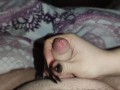 I scratch his full balls with my black nails and jerk his cock until he cums *Trailer*