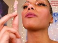 Ebony Giantess Mistress Swallows You and Your Shrunken Wife TEASER