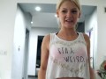 BadDaddyPOV - BLONDE TEEN STEP DAUGHTER HOPE HARPER GETS FUCKED IN DOGGY AND GIVES SLOPPY HEAD