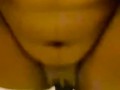 Ebony teen squirting on dildo 