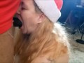 All I Want For Christmas Is a Nice Big Cock - Granny Get's a Good Pounding