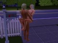 Husband and wife take turns to fuck with their neighbor | Porno Game 3d