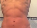 Big soft  cock - thick large cock - Japanese guy jelqing big balls 