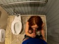 Public Bathroom Stall Blowjob From Amateur Redhead - Verified Amateurs
