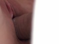 Close Up Quick Pussy Fuck - Mega Cumshot Onto Open Hole (Teen Orgasm ASMR)