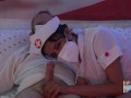 Covid Vaccine - Nurse Handjob and Blowjob -