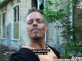 Deutsches Busenwunder überrascht mit hardcore deepthroat beim realen Sextreffen outdoor POV