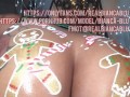 BIANCA BLUS XXXMAS BODY PAINT!!!