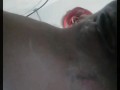 Shaving Hairy Pussy Bushes. Close Up Teen Pussy