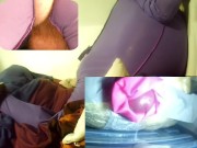 fette abgefüllte Sau Nussija spritzt minutenlang seine riesen Ladung Sperma rein - geiler Orgasmus